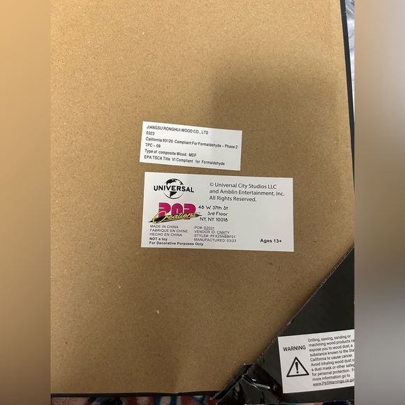 Pop creations Back To The Future Framed. New Size 12x15” Ready To hang - Picture 3 of 3